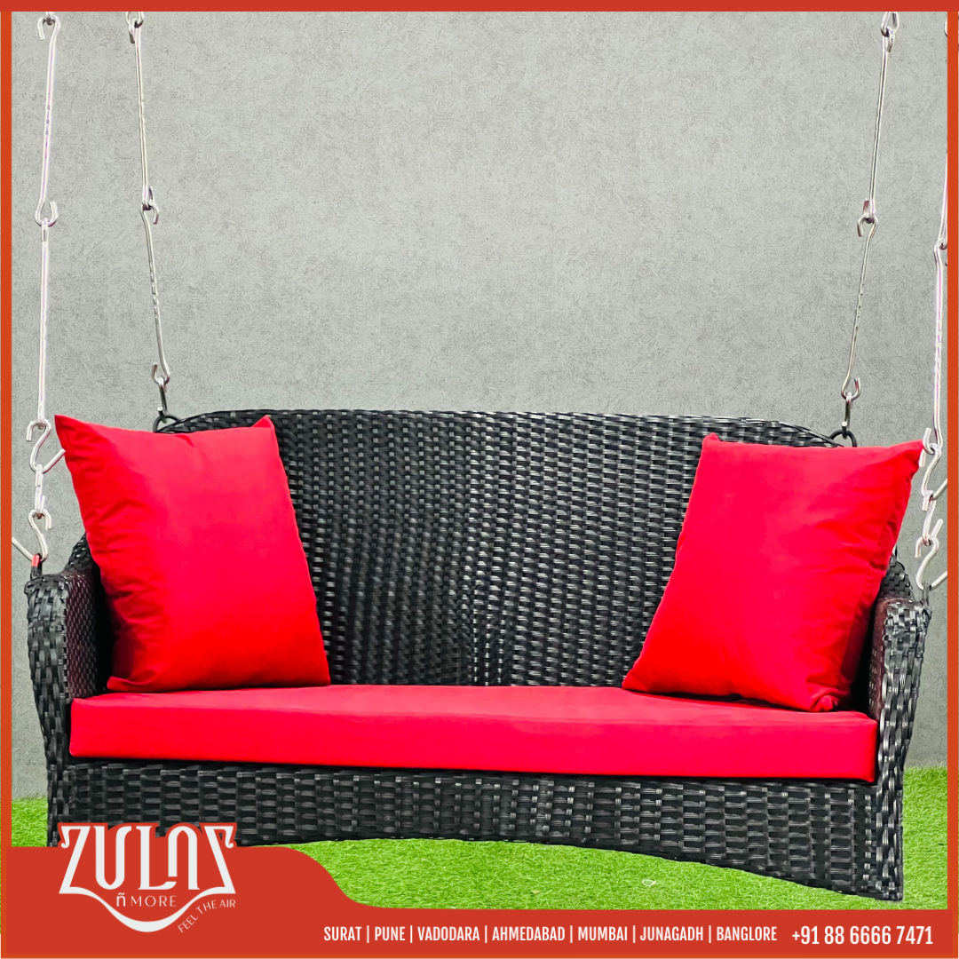 2 seater best sale cane swing