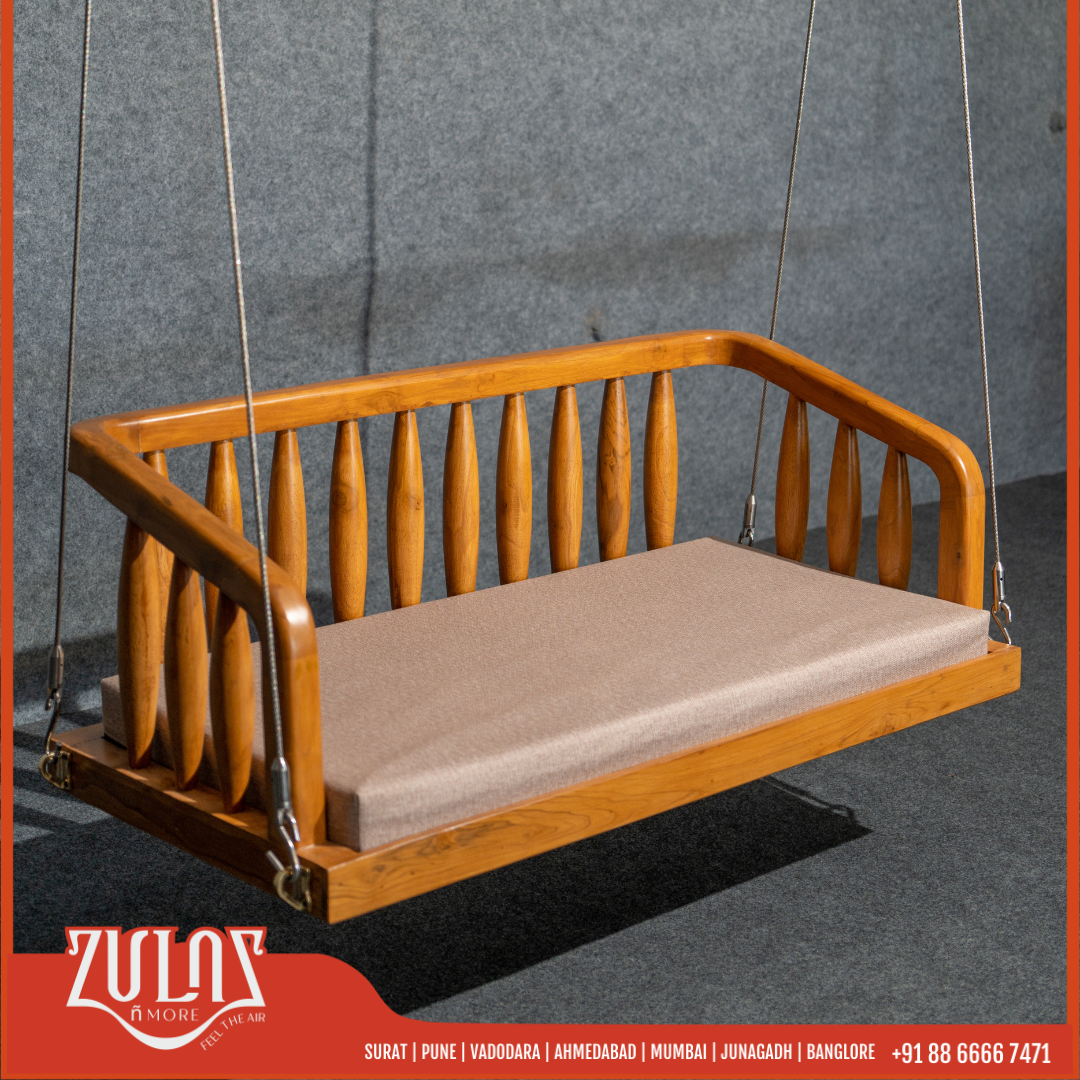 wooden swing