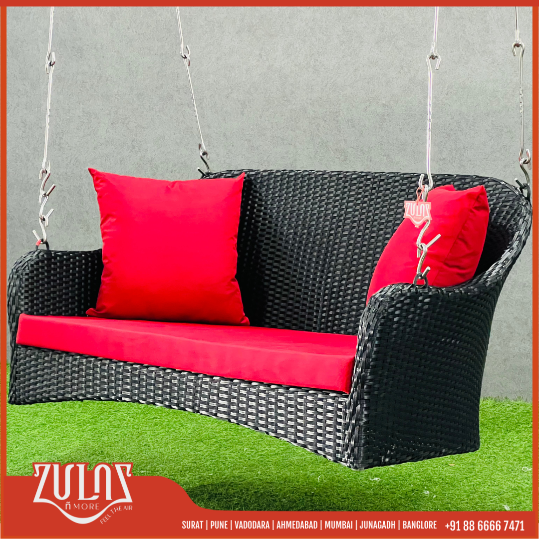 2 seater cane online swing